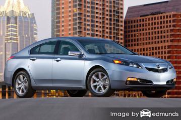 Insurance rates Acura TL in Greensboro