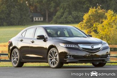 Insurance rates Acura TLX in Greensboro