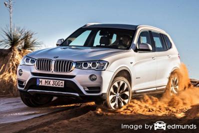 Insurance quote for BMW X3 in Greensboro