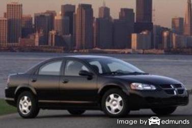 Insurance rates Dodge Stratus in Greensboro