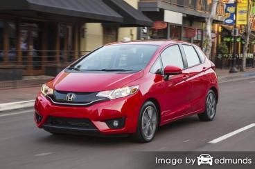 Insurance rates Honda Fit in Greensboro