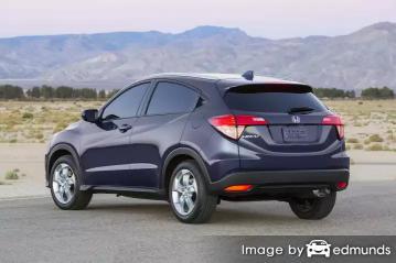 Insurance rates Honda HR-V in Greensboro