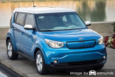 Insurance quote for Kia Soul EV in Greensboro