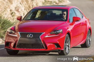 Insurance quote for Lexus IS 200t in Greensboro