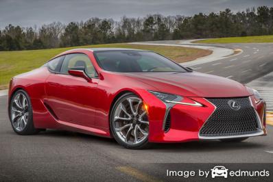 Insurance quote for Lexus LC 500 in Greensboro