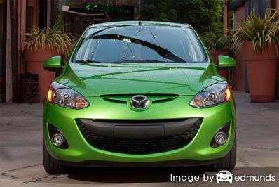 Insurance rates Mazda 2 in Greensboro