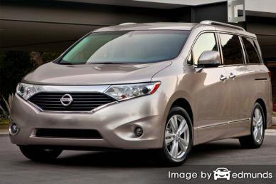 Insurance rates Nissan Quest in Greensboro