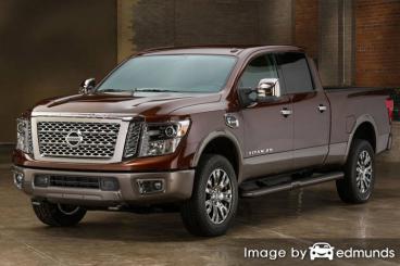 Insurance rates Nissan Titan in Greensboro