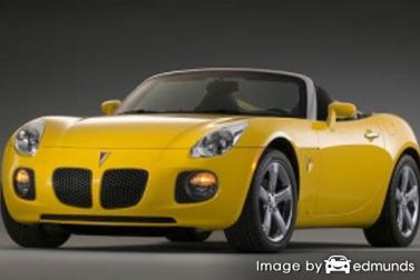 Insurance rates Pontiac Solstice in Greensboro