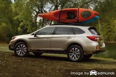 Insurance rates Subaru Outback in Greensboro