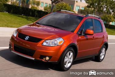 Insurance rates Suzuki SX4 in Greensboro