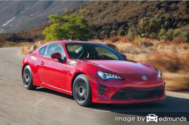 Insurance rates Toyota 86 in Greensboro