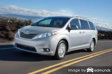 Insurance quote for Toyota Sienna in Greensboro