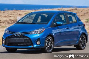 Insurance quote for Toyota Yaris in Greensboro